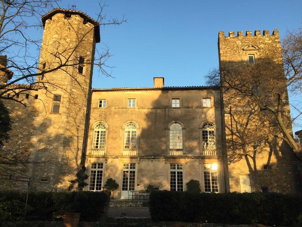 Château d'Agel chambres d'hôtes Exterior foto